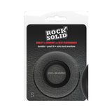 Rock Solid Silicone Black C Ring, Small (1 3/4in) In A Clamshell