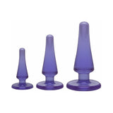 Crystal Jellies Anal Initiation Kit Purp