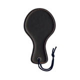 The 9's, Orange Is The New Black, Spanky Junior Paddle Faux Leather, Black With Furry Orange Lining