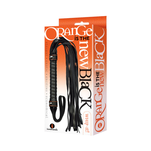 The 9's, Orange Is The New Black, Whip It Faux Leather, Black