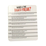 Who's The Biggest Freak Game
