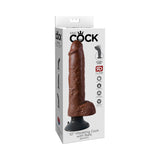 King Cock 10in Vibrating Cock W/balls