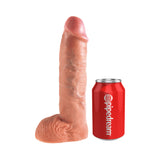 King Cock 10 " Hollow Strap On Suspender System