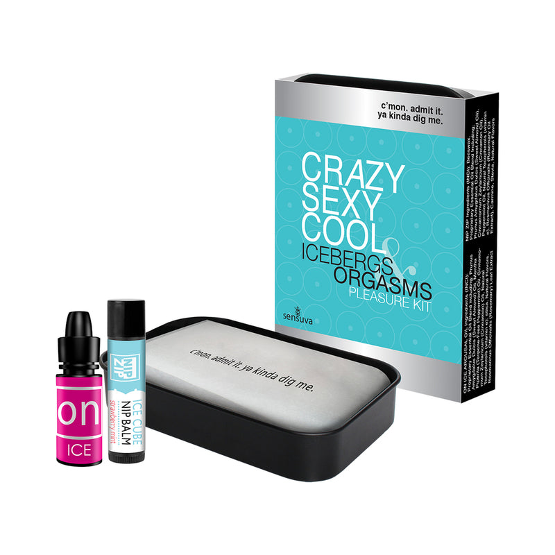 Crazy Sexy Cool Icebergs & Orgasms Cooling Arousal Pleasure Kit