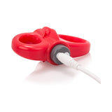 Charged Yoga Rechargeable Vibe Ring - Red