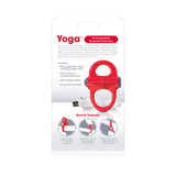 Charged Yoga Rechargeable Vibe Ring - Red