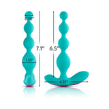 Femme Funn Beads Vibrating Anal Beads - Turquoise