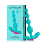 Femme Funn Beads Vibrating Anal Beads - Turquoise