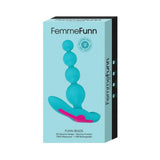Femme Funn Beads Vibrating Anal Beads - Turquoise