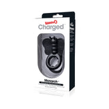 Screaming O Charged Monarch Wearable Butterfly Vibe - Black