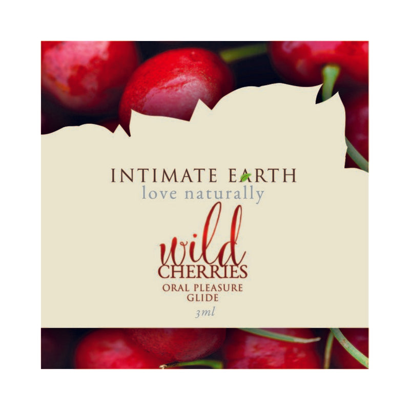 Intimate Earth Wild Cherries Oral Pleasure Glide .10oz