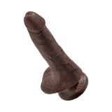 King Cock 6in Cock With Balls