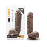 Dr. Skin - Mr. D - 8.5 Inch Dildo - Chocolate
