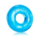 Do-Nut-2 Large Atomic Jock Cockring - Ice Blue
