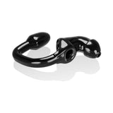 Oxballs Tailpipe, Chastity Cock-lock And Attacehd Buttplug, Black