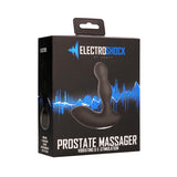 Electroshock E-stim Vibrating Prostate Massager - Black
