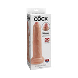 King Cock 9 inches Uncut Dildo Beige