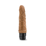Dr. Skin - Cock Vibe 3 - 7.25 Inch Vibrating Cock - Mocha