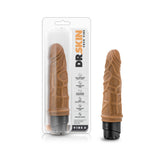 Dr. Skin - Cock Vibe 3 - 7.25 Inch Vibrating Cock - Mocha