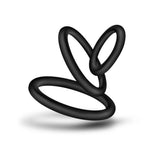 Blush Stay Hard Beaded Cock Rings 3 Pack - Clear