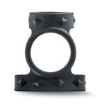 Performance - Vs8 - Silicone Double Cock & Ball Strap - Black