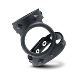 Performance - Vs8 - Silicone Double Cock & Ball Strap - Black