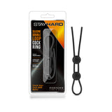 Blush Stay Hard Vibrating Cock Ring 2 Pack - Blue