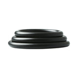 Rubber Cock Ring  2 inches Black