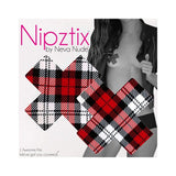 Neva Nude Pasty X Factor School Girl Plaid