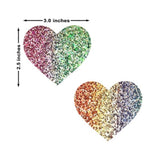 Neva Nude Pasty Heart Glitter Multicolor