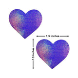Neva Nude Pasty I Heart U Holographic Set Of 6