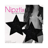 Neva Nude Pasty Starry Night Glitter Malice Black Set Of 6