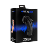 Electro Shock E-stim Cock Cage - Black