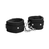 Ouch! Plush Leather Ankle Cuffs
