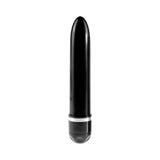 King Cock 6in Vibrating Stiffy Tan