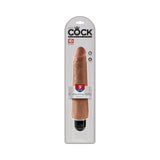 King Cock 9in Vibrating Stiffy Tan