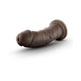 Au Naturel Dildo W/suction 8 Mocha