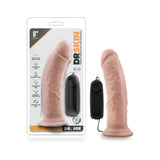 Dr. Skin - Dr. Joe - 8 Inch Vibrating Cock With  Suction Cup - Mocha