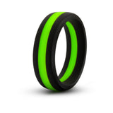 Blush Performance Silicone Go Pro Cock Ring - Black/Green