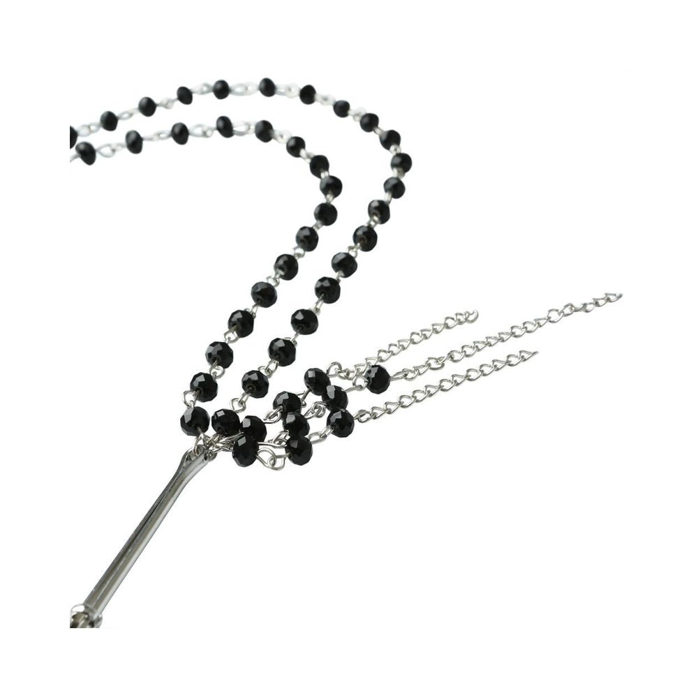 Sincerely, Ss Black Jeweled Nipple Clips
