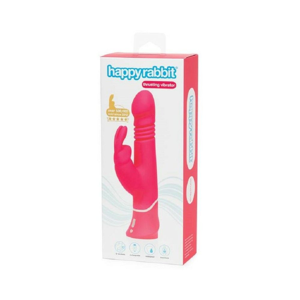 Happy Rabbit Thrusting Realistic Pink
