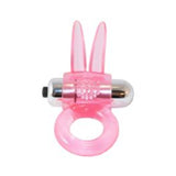 Ribbed Rabbit Vibrating Cockring