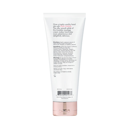 Pole Polish Kissable Massage Cream-Simply Naked 4oz