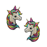 Neva Nude Reusable Pasty Unicorn Sequins