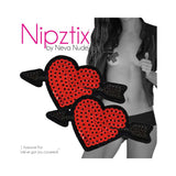 Neva Nude Reusable Pasty Hearts Sequins Pasties