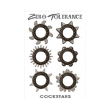 Zt Cockstars Cock Ring Set Of 6 Unique Shapes