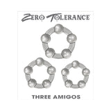 Zt Three Amigos Cock Ring Set Of 3