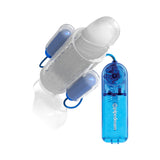 Dual Vibrating Penis Sleeve - Smoke