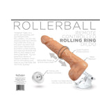 Rollerball Dildo With Rolling Ball Function Suction Cup Base