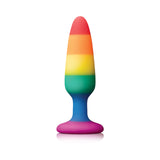 Colours Pride Edition Pleasure Plug Small - Rainbow